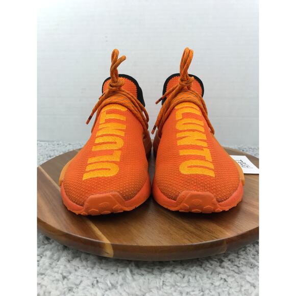 Adidas NMD Hu Pharrell Orange Casual Athletic Daily Sneakers Mens 6 GY0095 - Picture 5 of 14